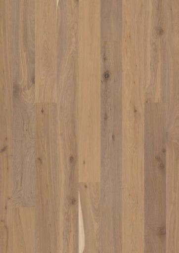 Boen Semi Smoked Oak Plank Castle Wood Flooring, Brushed, Live Natural, 14x209x2200 mm