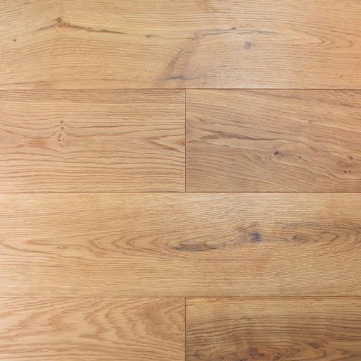 Evergreen Galloway Natural Oak Solid Flooring, Brushed & UV Oiled, 150x18xRLmm