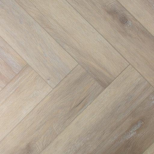 Evergreen Aqua Deluxe Rustic Almond SPC Vinyl Flooring, Herringbone, 122x5x610mm