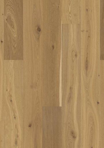 Boen Semi Smoked Oak Plank Castle Wood Flooring, Brushed, Live Natural, 14x209x2200 mm
