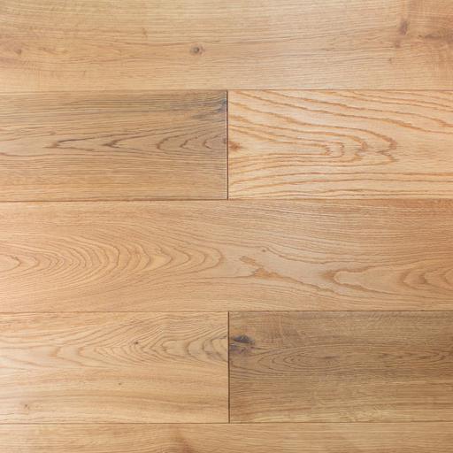 Evergreen Newborough Natural Oak Solid Flooring, Brushed & UV Oiled, 125x18xRLmm