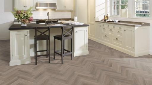 Kahrs Dry Back Herringbone Whinfell Dry Back Herringbone LVT Flooring, 102x2.5x457mm