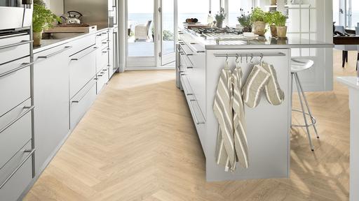 Kahrs Sensation Vision Click Herringbone LVT Flooring, 103.3x6x590.5mm