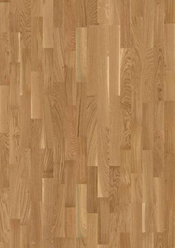 Boen Transparent Oak 3-Strip 14 mm Wood Flooring, Brushed, Live Natural, 14x215x2200 mm