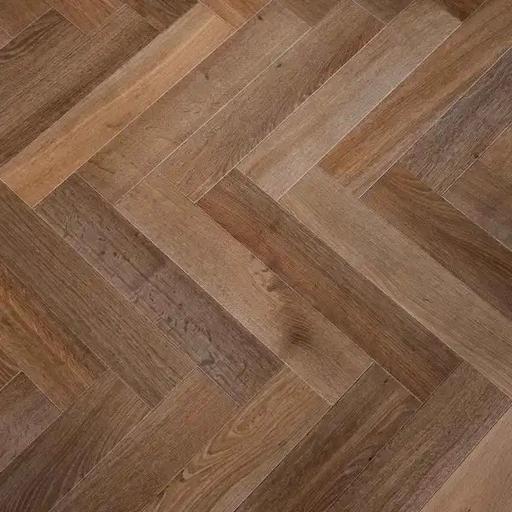 V4 Wood Flooring Thermo Herringbone XL (Left), Engineered, 98mm x 14mm x 500mm
