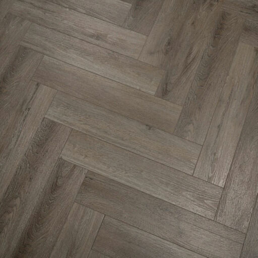 Tradition BML Misty Smoked Herringbone SPC Rigid Vinyl Flooring, 126x6x630mm Thumb