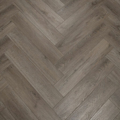Tradition BML Misty Smoked Herringbone SPC Rigid Vinyl Flooring, 126x6x630mm Thumb