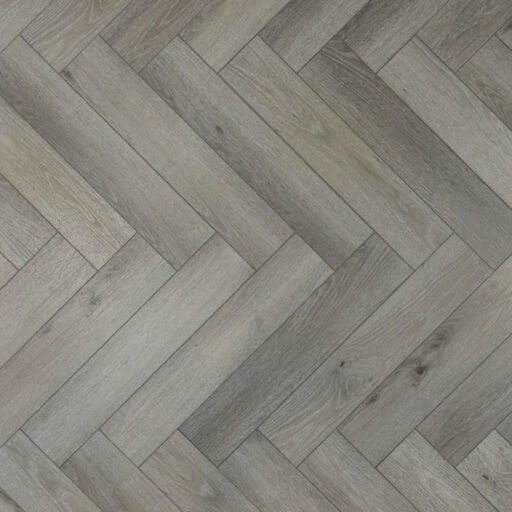 Tradition BML Pearl Grey Herringbone SPC Rigid Vinyl Flooring, 126x6x630mm