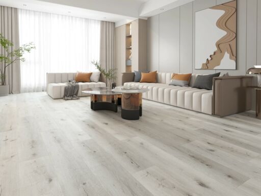 Tradition BML XL Titan Frosty Oak SPC Rigid Vinyl Flooring, 228x6.5x1524mm