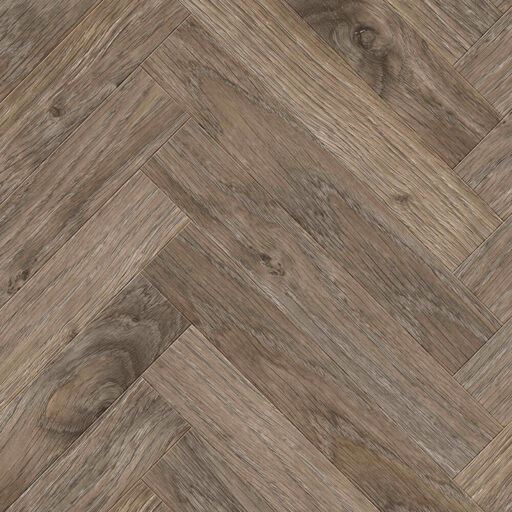 Berry Alloc Chateau Herringbone Java Brown Laminate Flooring Box B, 84x8x504mm