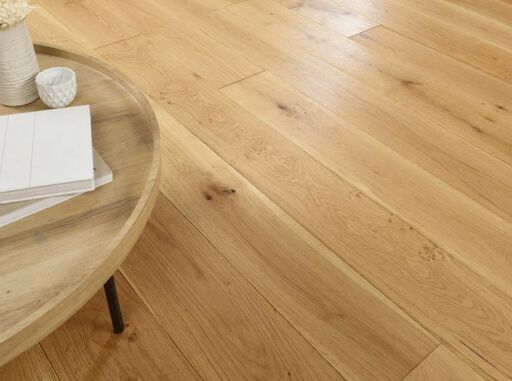 Blanko Budget Montilla, Engineered Oak Flooring, Natural, Brushed and Oiled, 190x15x1900mm Thumb