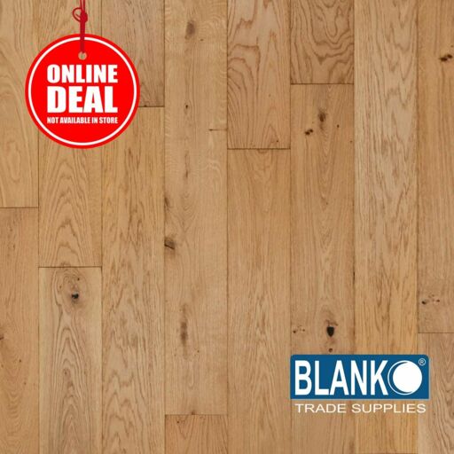 Blanko Budget Whimsy Orchid Engineered Oak Flooring, Brushed & Oiled, Rustic, 150x18xRL