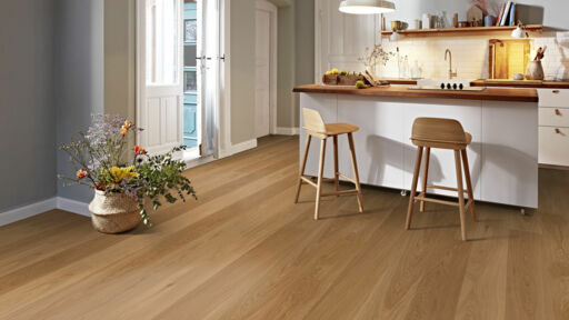Boen Andante Oak Engineered Flooring, Brushed, Oiled, 209x3.5x14mm