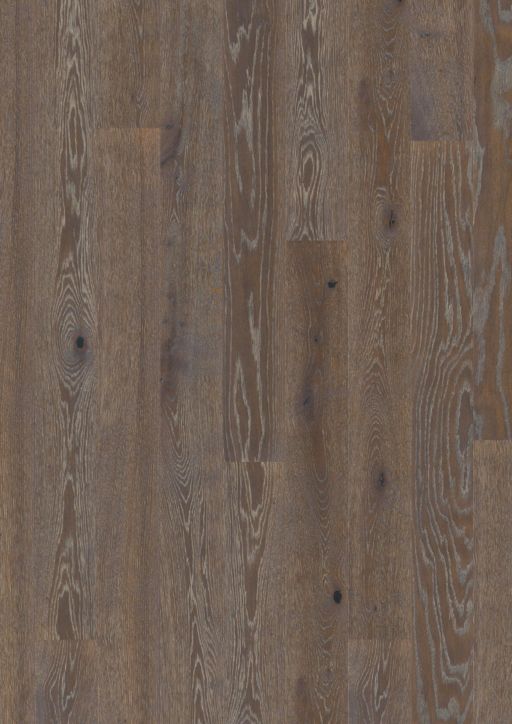 Boen Graphite Oak Engineered Flooring, Brushed, Oiled, 138x3.5x14mm Thumb