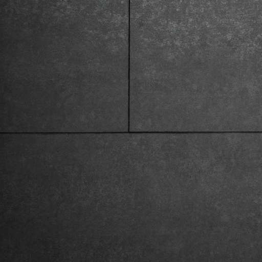 Chene FirmFit Rigid Tiles Black Slate Luxury Vinyl Flooring, 5mm