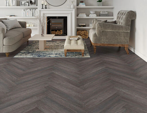 Viborg Oak Laminate Flooring, Herringbone, 100x8x600mm