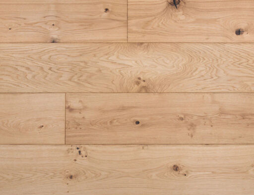 Elverum Engineered Oak Flooring, Rustic, Brushed & Oiled, 240x20x2200mm Thumb