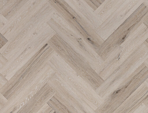 Hakula Oak SPC Vinyl Flooring, Herringbone, 128x5x615mm Thumb