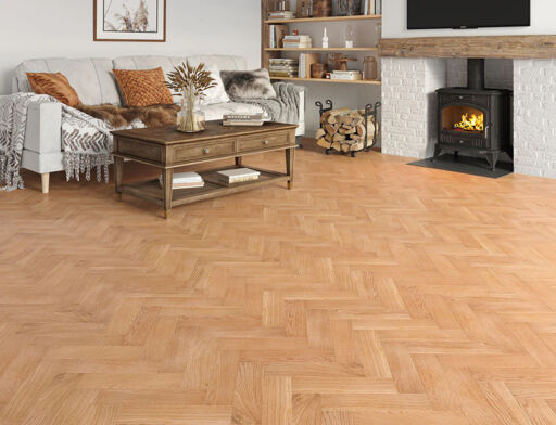 Namsos Engineered Oak Flooring, Herringbone, Rustic, Lacquered, 80x10x300mm