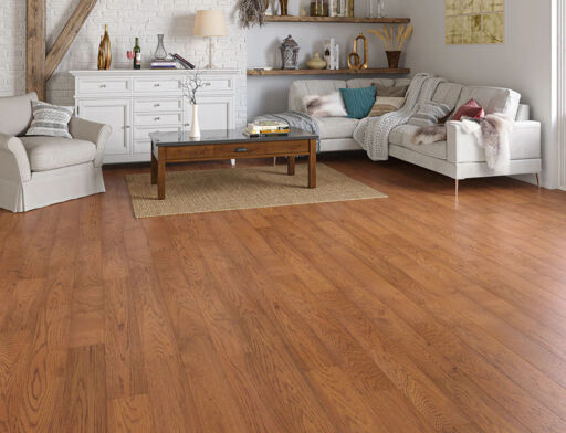 Kiruna Engineered Oak Flooring, Rustic, Golden Brushed & Oiled, RLx150x14mm