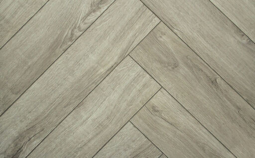 Chene Rigid Herringbone Rustic Light Grey Luxury Vinyl Flooring, 5mm