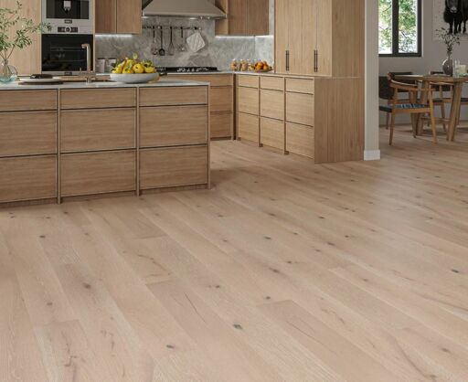 Chronael Engineered Oak Flooring, Rustic, Smoked, Whitewashed, Brushed, UV Oiled, 190x14x1900mm Thumb