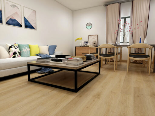 Tradition Eco Line Natural Oak SPC Rigid Vinyl Flooring, 181x5.2x1220mm