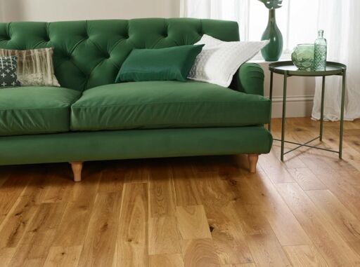 Evolve Richmond, Engineered Oak Flooring, Natural Brushed & Lacquered, RLx125x14mm Thumb