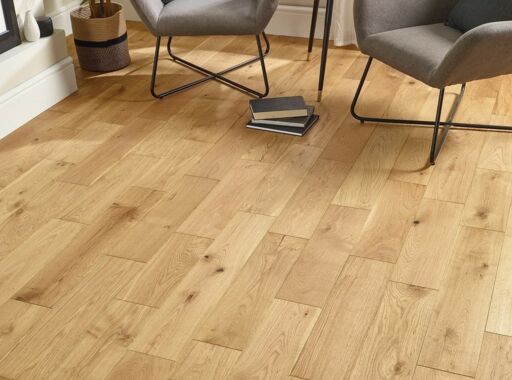 Evolve Richmond, Engineered Oak Flooring, Natural Brushed & Oiled, RLx150x14mm