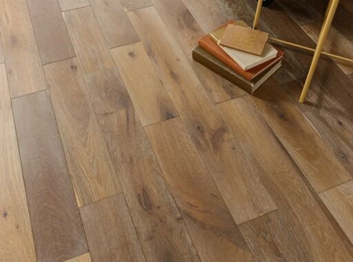 Evolve Richmond, Engineered Oak Flooring, Smoked Grey, Brushed & Hard Wax Oiled, RLx125x14mm Thumb