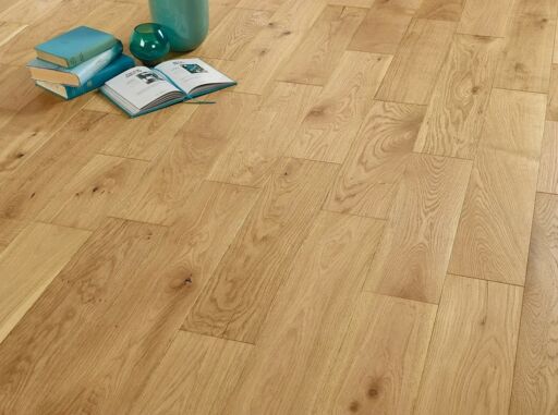 Evolve Westminster, Engineered Oak Flooring, Natural Brushed & Oiled, RLx150x18mm Thumb
