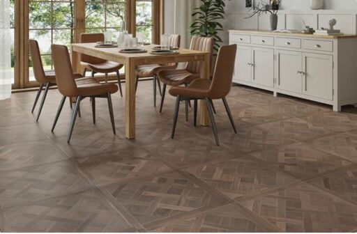 Leksand Versailles Engineered Oak Flooring, Rustic, Brushed, UV Oiled, 600x14x600mm Thumb