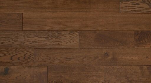 Holme Engineered Oak Flooring, Rustic, Brushed & Oiled, RLx125x14mm Thumb