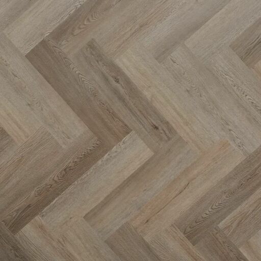 Ibrido Icona Herringbone Quayside Umber, Rigid Core, Luxury Vinyl Flooring, 135x6.5x540mm
