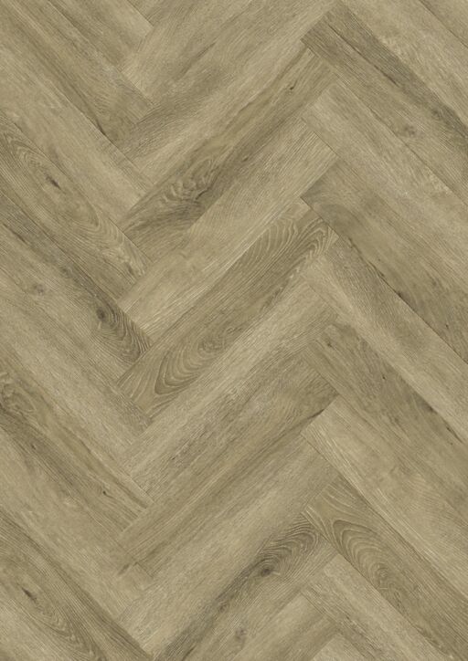 Ibrido Icona Herringbone Vintage Haze, Rigid Core, Luxury Vinyl Flooring, 128x6.5x600mm