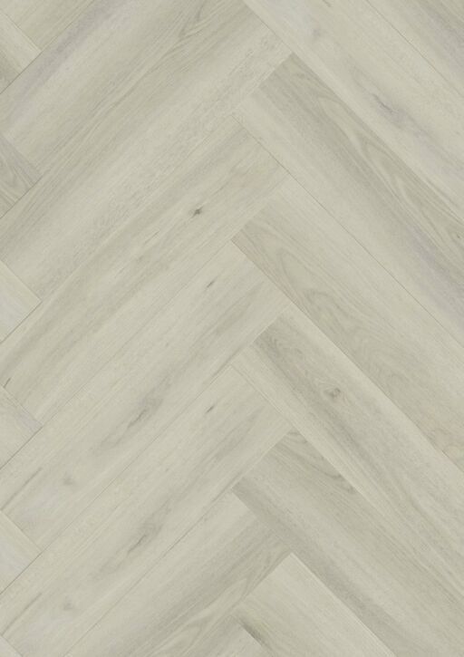 Ibrido Moda Herringbone Arctic Silver, Rigid Core, Luxury Vinyl Flooring, 135x5x540mm