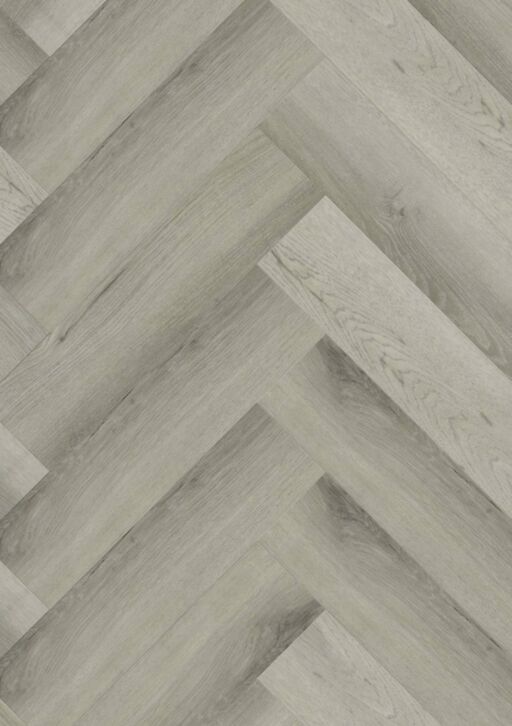 Ibrido Moda Herringbone Luna Grey, Rigid Core, Luxury Vinyl Flooring, 135x5x540mm