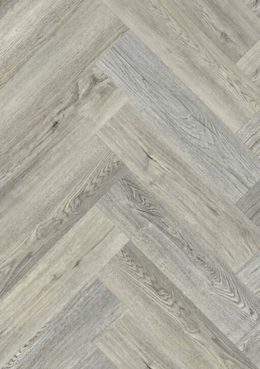 Ibrido Moda Herringbone Quayside Umber, Rigid Core, Luxury Vinyl Flooring, 135x5x540mm