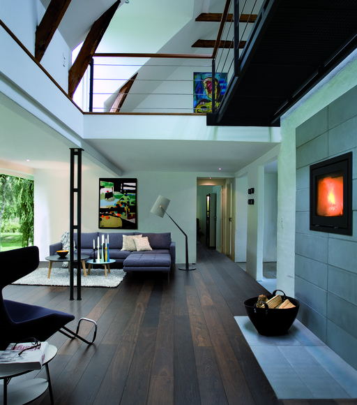 Junckers Black Oak Boulevard Solid Wood Plank Flooring, Untreated, Harmony, 185x20.5mm