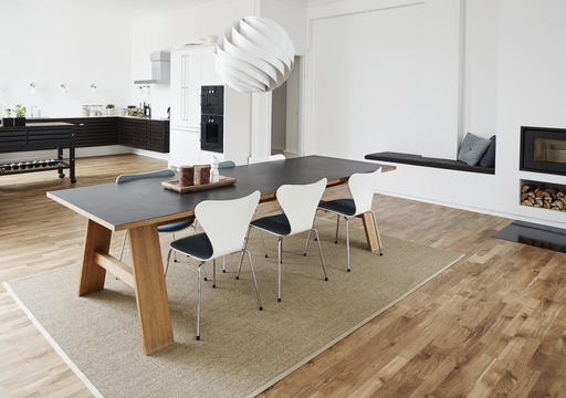 Junckers Solid Oak 2-Strip Flooring, Oiled, Classic, 129x14mm Image