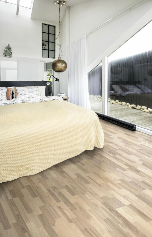 Kahrs Sand Ash Skagen Engineered Flooring, Matt Lacquered, 200x15x2423mm