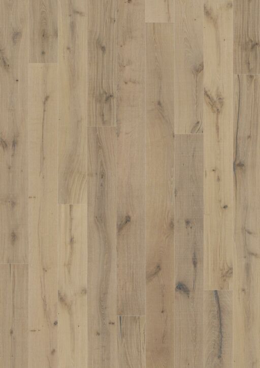 Kahrs Texture Oak Weiss Engineered Flooring, Brushed & Oiled, Saw Marks, Smoked, 187x15x2420mm