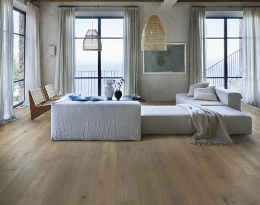 Kahrs Zen Oak Happiness Engineered Flooring, Light Smoked, Brushed & Matt Lacquered, 190x14x1900mm