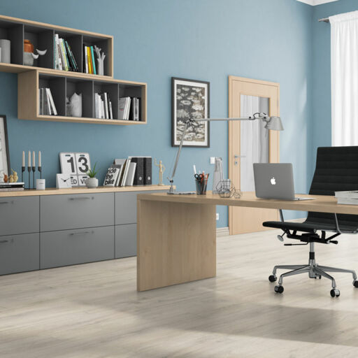 Lifestyle Harrow Chalk Oak Laminate Flooring, 8mm