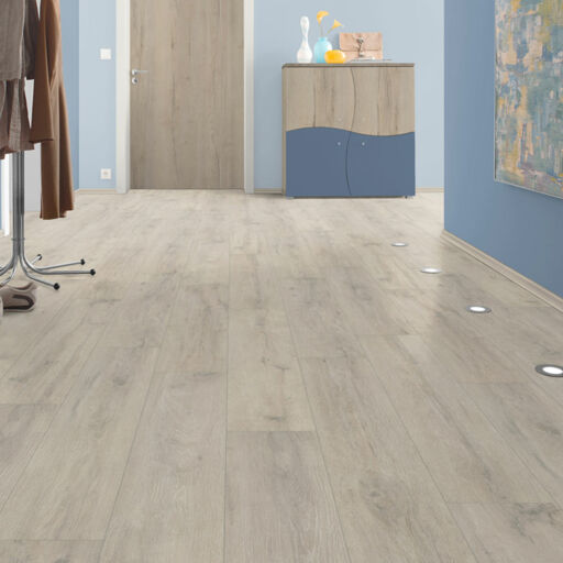 Lifestyle Harrow Chalk Oak Laminate Flooring, 8mm Thumb