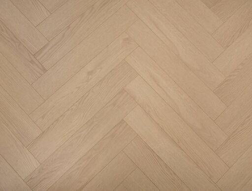 Moonwood Deluxe Oak Herringbone Laminate Flooring, Natural Honey, 100x12x600mm