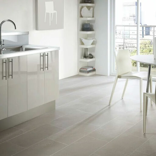 Polyflor Colonia Stone Balmoral Grey Slate Vinyl Flooring 305x610mm