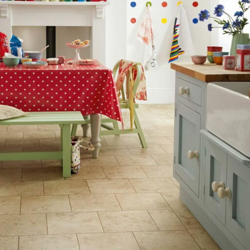Polyflor Colonia Stone Cottage Yorkstone Vinyl Flooring 305x305mm