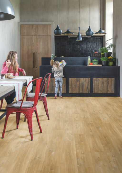 QuickStep Alpha Blos, Canyon Oak Natural Vinyl Flooring, 189x4x1251mm
