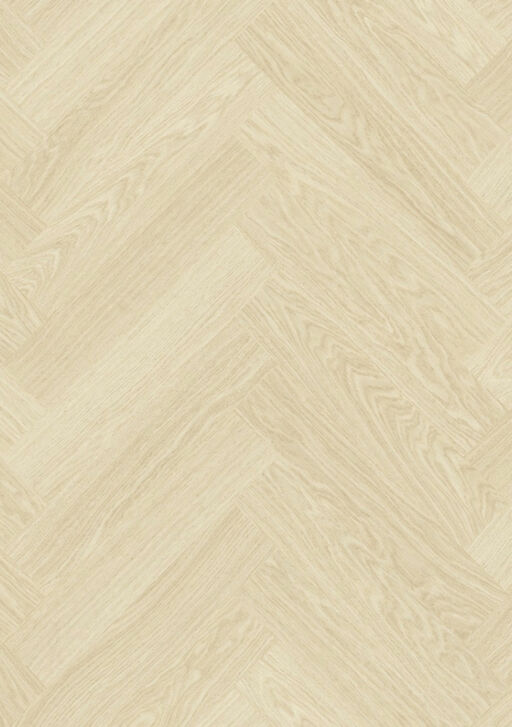 QuickStep Alpha Ciro, Pure Oak Polar Herringbone Vinyl Flooring, 126x6x630mm Thumb